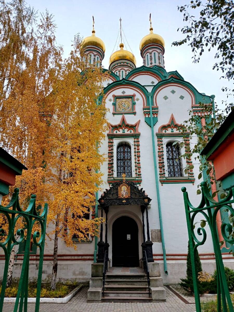 Церковь Николая Чудотворца в Хамовниках, Хамовники (Центральный административный округ (ЦАО), г. Москва). художественные фотографии