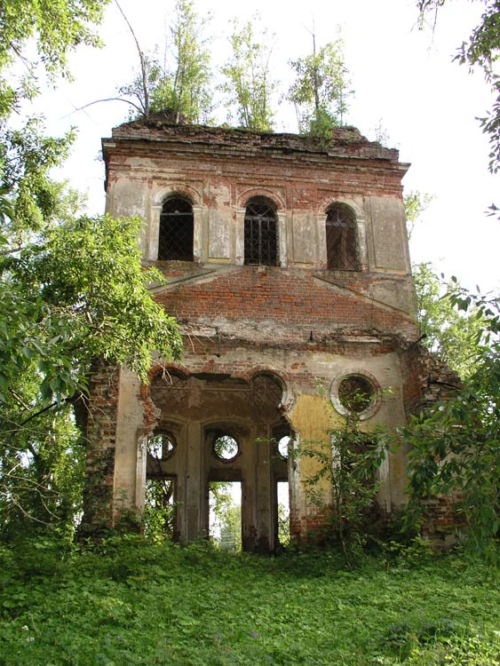 Николо-Нальяново. Церковь Николая Чудотворца. фасады