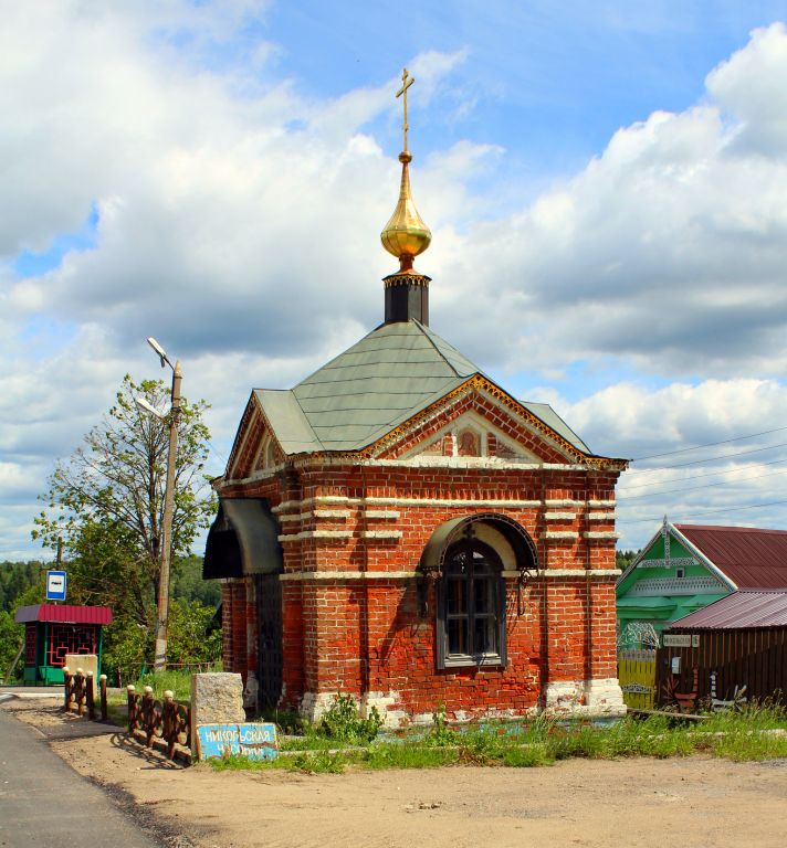 Лисавы. Часовня Николая Чудотворца. фасады