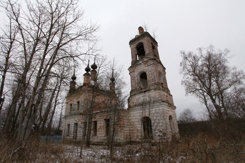 Реброво. Церковь Благовещения Пресвятой Богородицы. фасады