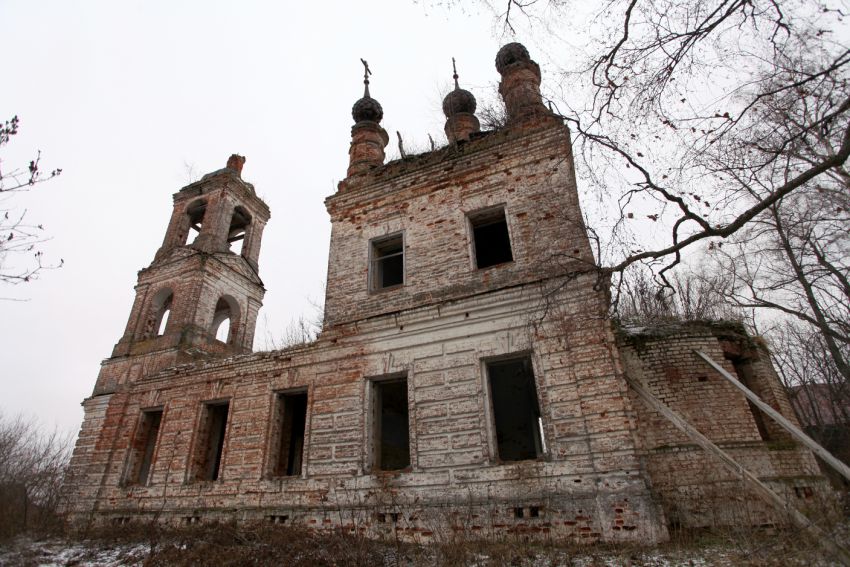 Реброво. Церковь Благовещения Пресвятой Богородицы. фасады