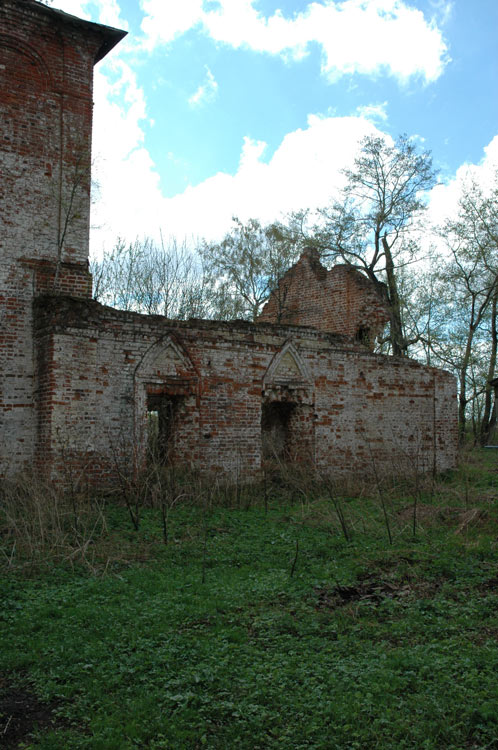 Церковь Спаса Нерукотворного Образа, Гавшинка (Ярославский район, Ярославская область). фасады
