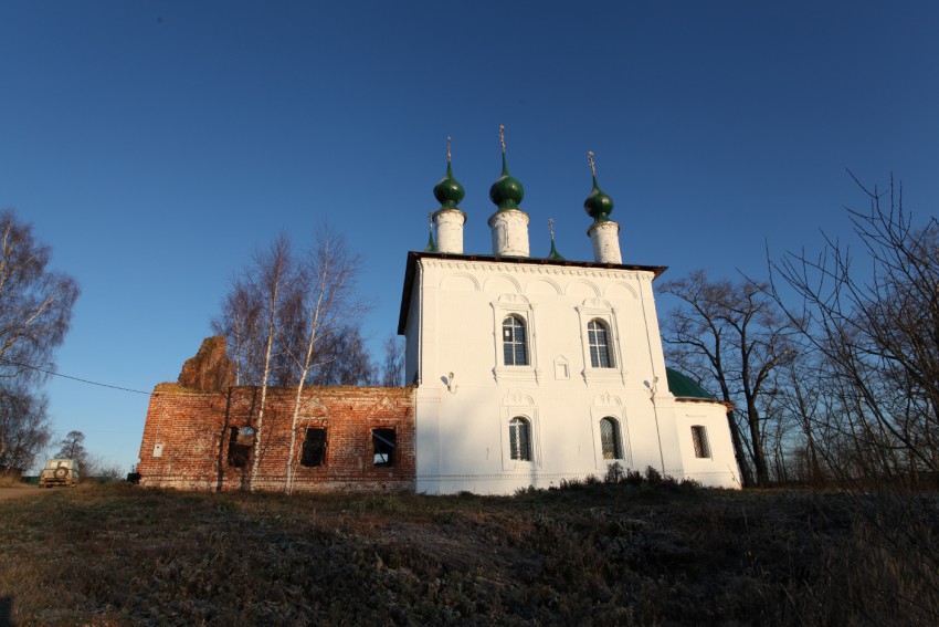 Церковь Спаса Нерукотворного Образа, Гавшинка (Ярославский район, Ярославская область). фасады
