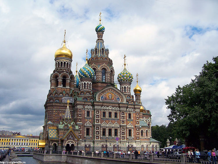 Собор Воскресения Христова, Центральный район (Санкт-Петербург, г. Санкт-Петербург). общий вид в ландшафте
