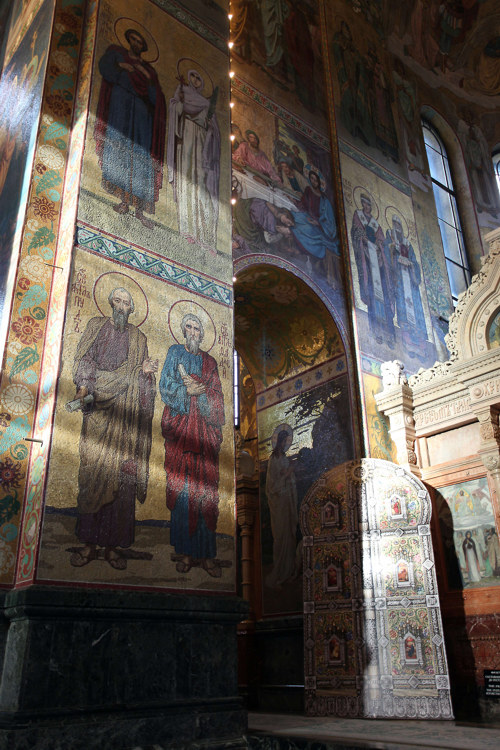Собор Воскресения Христова, Центральный район (Санкт-Петербург, г. Санкт-Петербург). интерьер и убранство