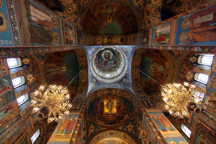 Собор Воскресения Христова, Центральный район (Санкт-Петербург, г. Санкт-Петербург). интерьер и убранство