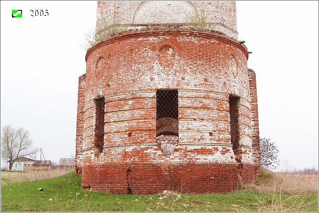 Никульское. Церковь Николая Чудотворца. фасады, Апсида