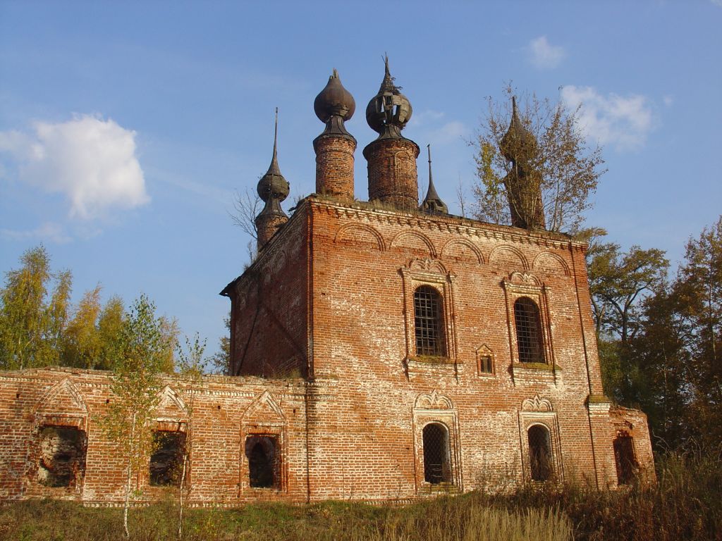 Церковь Спаса Нерукотворного Образа, Гавшинка (Ярославский район, Ярославская область). фасады