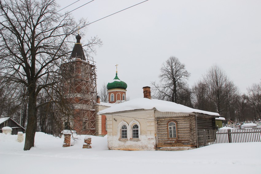 Церковь Вознесения Господня, Данилов (Даниловский район, Ярославская область). общий вид в ландшафте