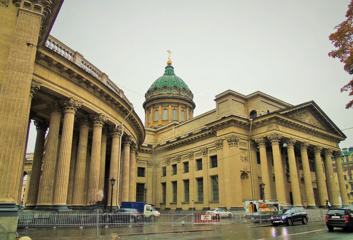 архитектурные детали. Кафедральный собор Казанской иконы Божией Матери, Центральный район (Санкт-Петербург, г. Санкт-Петербург)