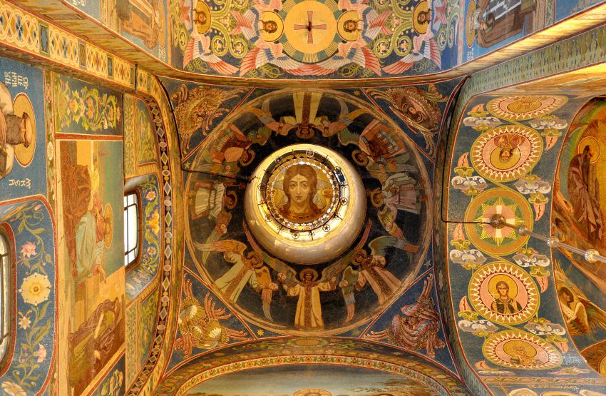 Собор Воскресения Христова, Центральный район (Санкт-Петербург, г. Санкт-Петербург). интерьер и убранство