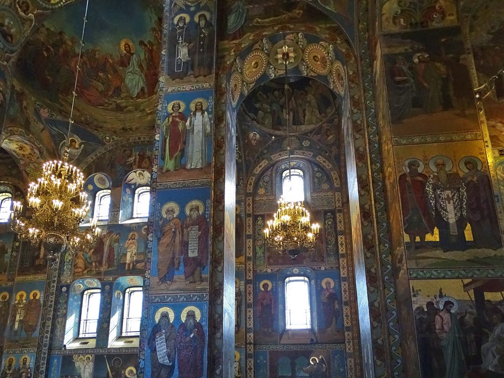 Собор Воскресения Христова, Центральный район (Санкт-Петербург, г. Санкт-Петербург). интерьер и убранство