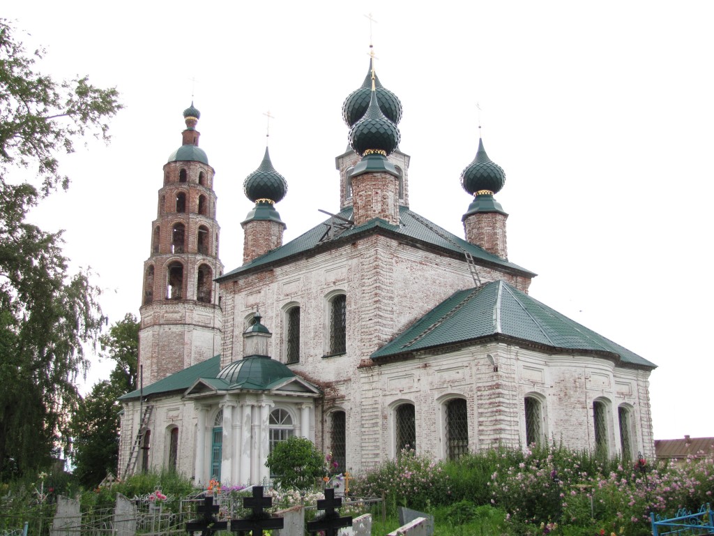 Церковь Троицы Живоначальной, Горинское (Даниловский район, Ярославская область). фасады