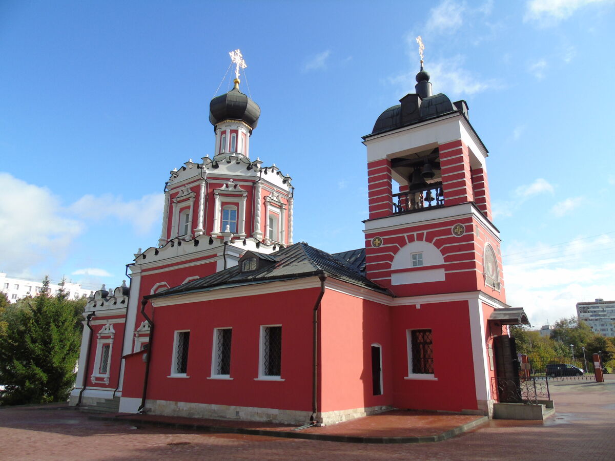 Церковь Троицы Живоначальной в Конькове, Коньково (Юго-Западный административный округ (ЮЗАО), г. Москва). фасады