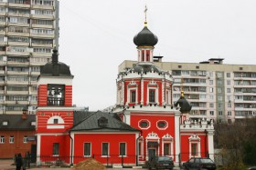 Москва. Церковь Троицы Живоначальной в Конькове