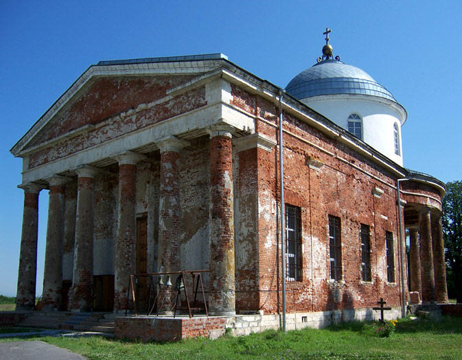 Ивашево. Церковь Троицы Живоначальной. фасады