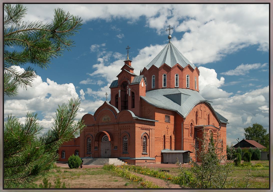 Балобаново. Церковь Троицы Живоначальной. фасады