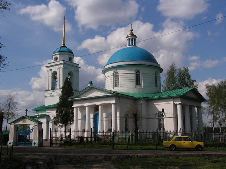 Иванисово. Церковь Казанской иконы Божией Матери. фасады