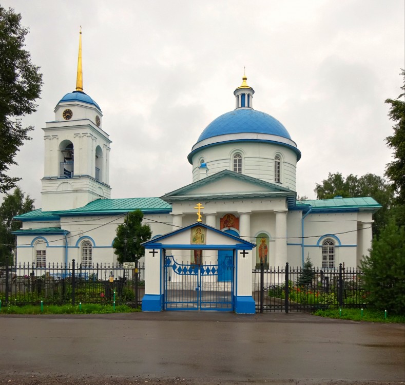 Иванисово. Церковь Казанской иконы Божией Матери. фасады