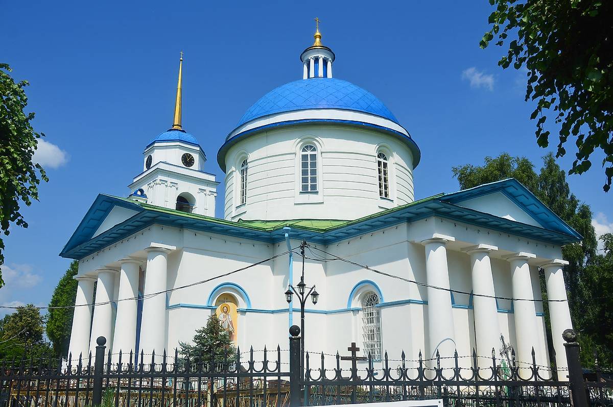 фасады. Церковь Казанской иконы Божией Матери, Иванисово (Электростальский городской округ, Московская область)