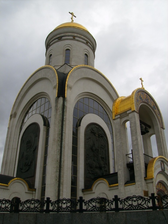 Дорогомилово. Церковь Георгия Победоносца на Поклонной горе. фасады, 		      