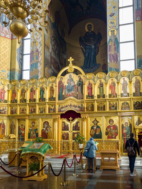 Церковь Георгия Победоносца на Поклонной горе, Дорогомилово (Западный административный округ (ЗАО), г. Москва). интерьер и убранство