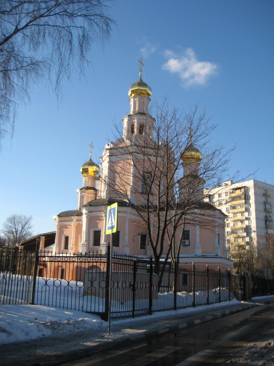 Церковь Бориса и Глеба, Зюзино (Юго-Западный административный округ (ЮЗАО), г. Москва). фасады