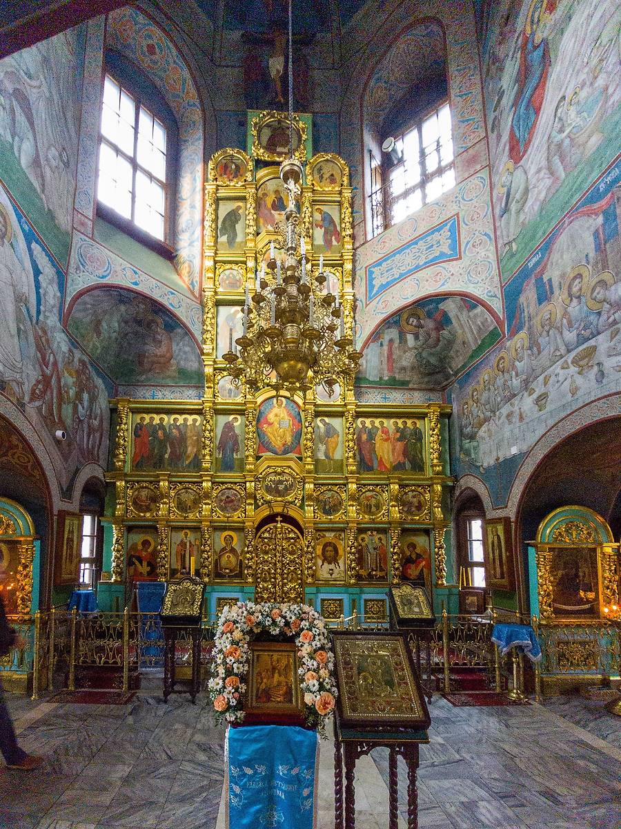 интерьер и убранство. Церковь Бориса и Глеба, Зюзино (Юго-Западный административный округ (ЮЗАО), г. Москва)