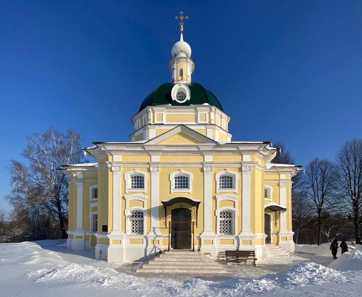Церковь Михаила Архангела, Тараканово (Солнечногорский городской округ, Московская область). фасады, Южный фасад