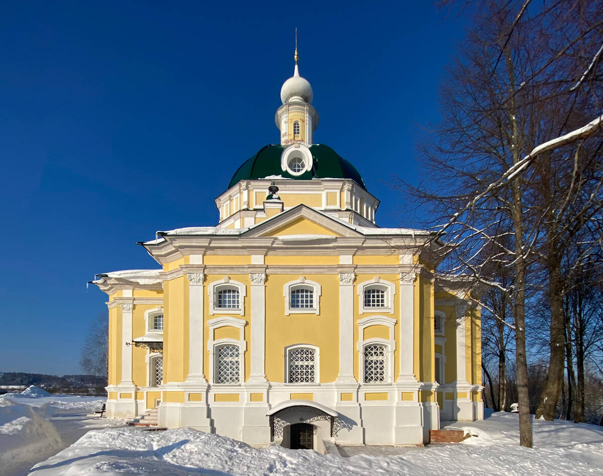 Церковь Михаила Архангела, Тараканово (Солнечногорский городской округ, Московская область). фасады, Восточный фасад