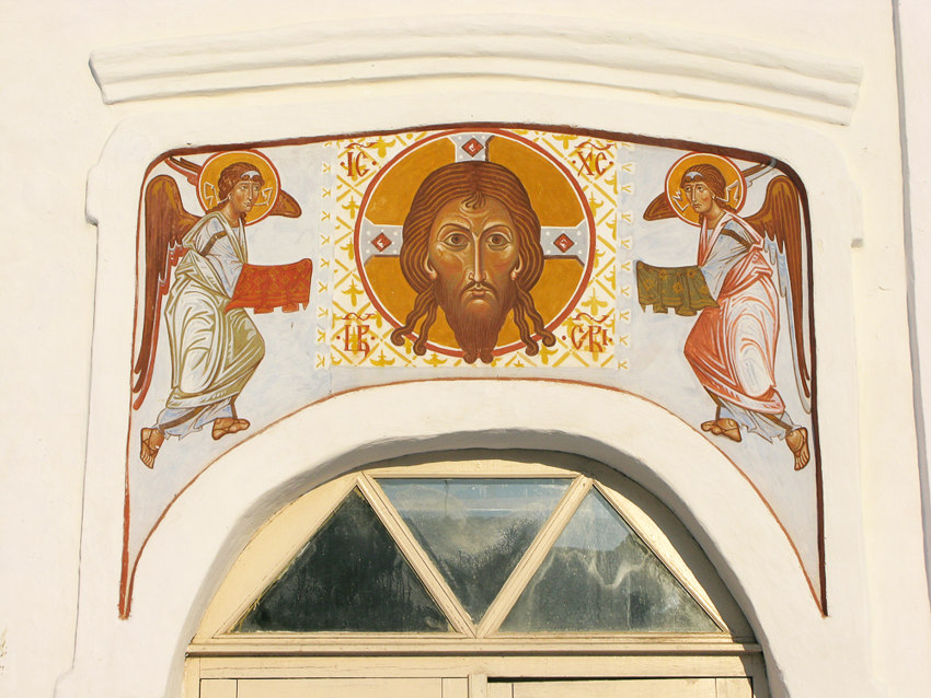 Псков. Церковь Алексия, человека Божия, с Поля. архитектурные детали