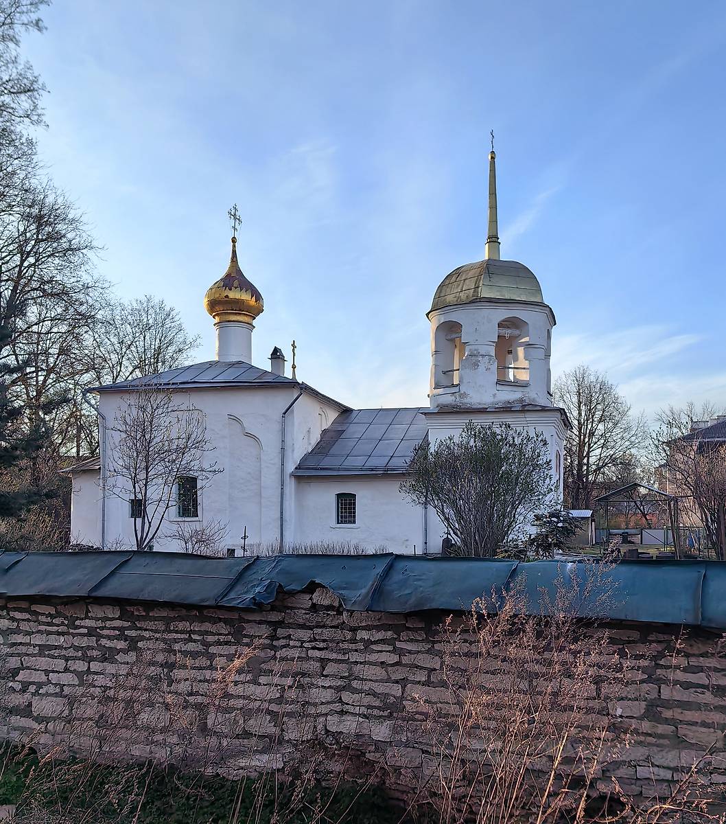 фасады. Церковь Алексия, человека Божия, с Поля, Псков (Псков, город, Псковская область)