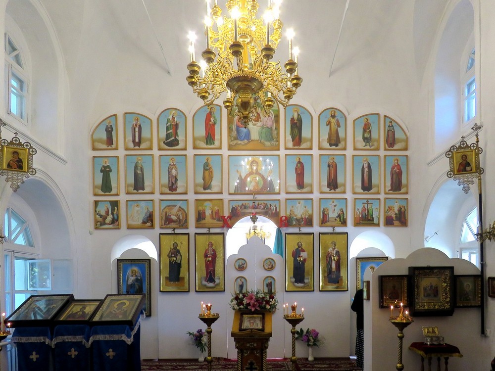 Церковь Успения Пресвятой Богородицы в Бутырках, Псков (Псков, город, Псковская область). интерьер и убранство