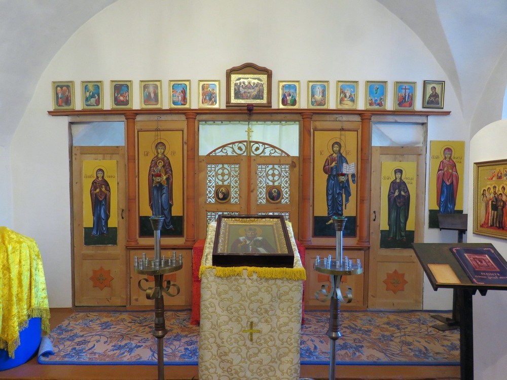 Церковь Успения Пресвятой Богородицы в Бутырках, Псков (Псков, город, Псковская область). интерьер и убранство, Интерьер южного придела