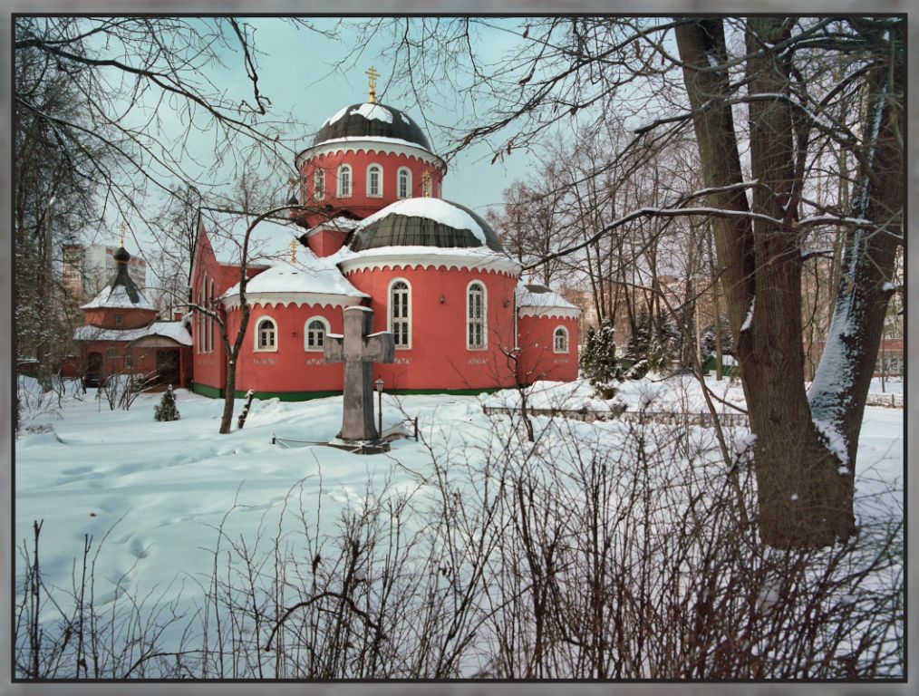 Церковь Адриана и Наталии в Бабушкине, Ярославский (Северо-Восточный административный округ (СВАО), г. Москва). художественные фотографии