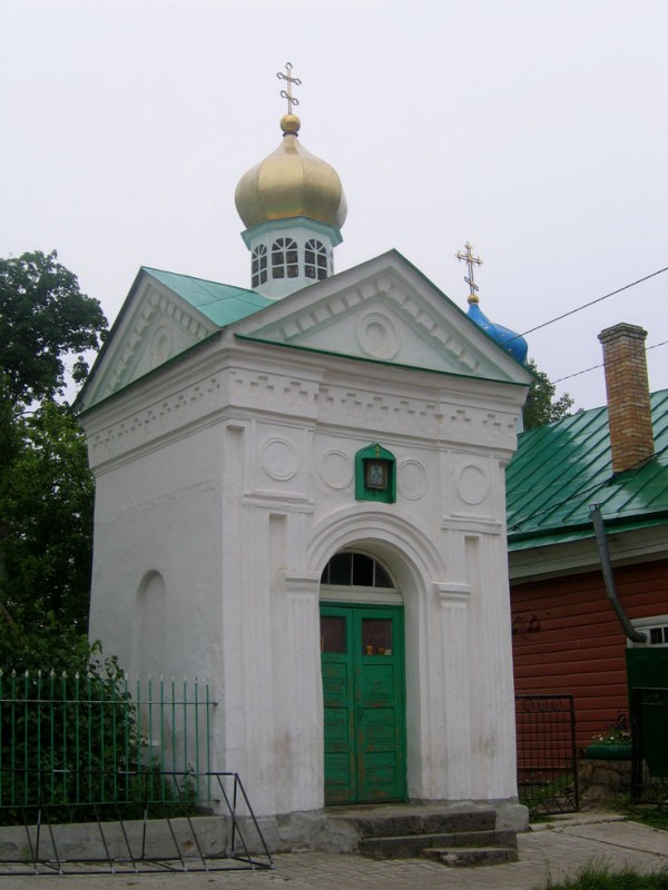 Часовня Александра Невского, Печоры (Печорский район, Псковская область). фасады
