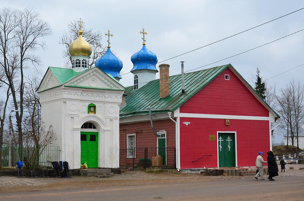 фасады. Церковь Варвары великомученицы, Печоры (Печорский район, Псковская область)