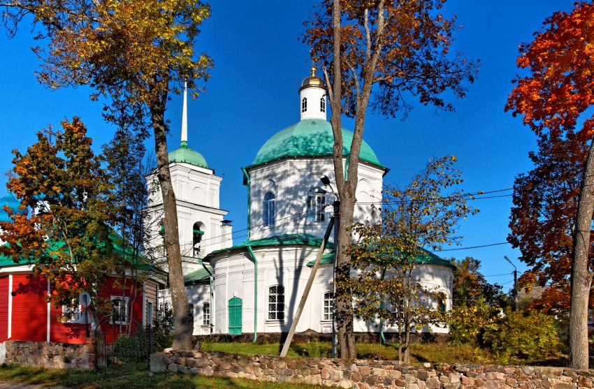 Церковь Сорока мучеников Севастийских, Печоры (Печорский район, Псковская область). фасады