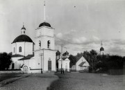 Церковь Сорока мучеников Севастийских, фото 1930 года с сайта https://pastvu.com/p/379432<br>, Печоры, Печорский район, Псковская область