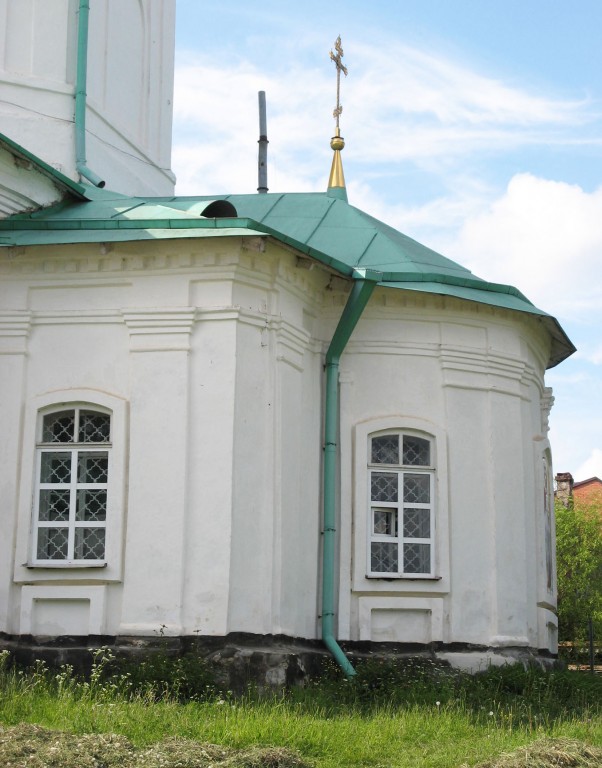 Церковь Сорока мучеников Севастийских, Печоры (Печорский район, Псковская область). архитектурные детали, Апсида церкви