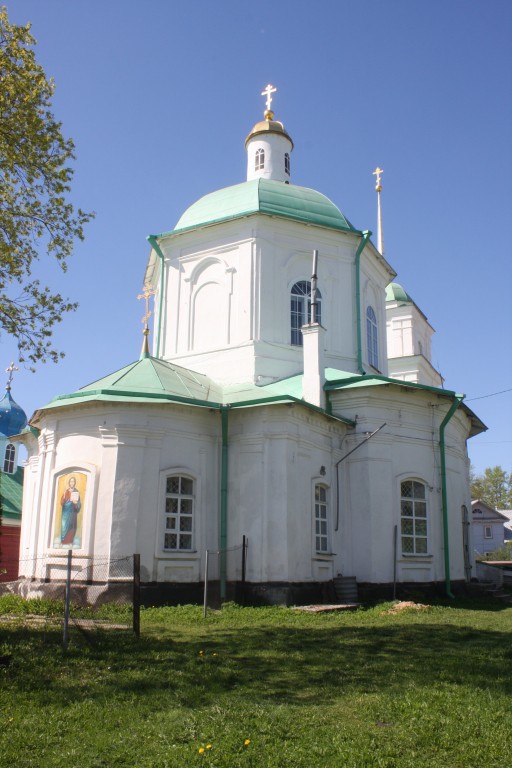 Церковь Сорока мучеников Севастийских, Печоры (Печорский район, Псковская область). фасады