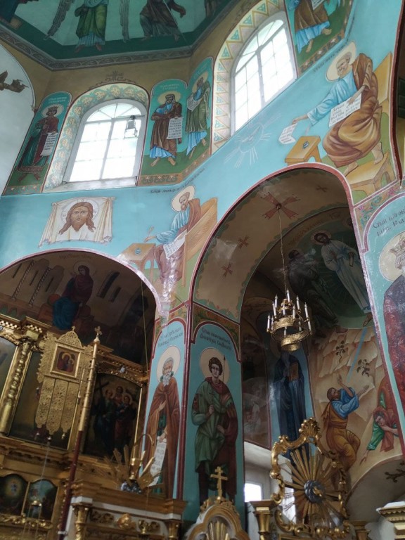 Церковь Сорока мучеников Севастийских, Печоры (Печорский район, Псковская область). интерьер и убранство