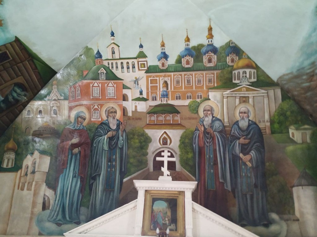 Церковь Сорока мучеников Севастийских, Печоры (Печорский район, Псковская область). интерьер и убранство