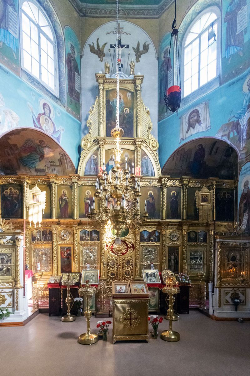 Церковь Сорока мучеников Севастийских, Печоры (Печорский район, Псковская область). интерьер и убранство