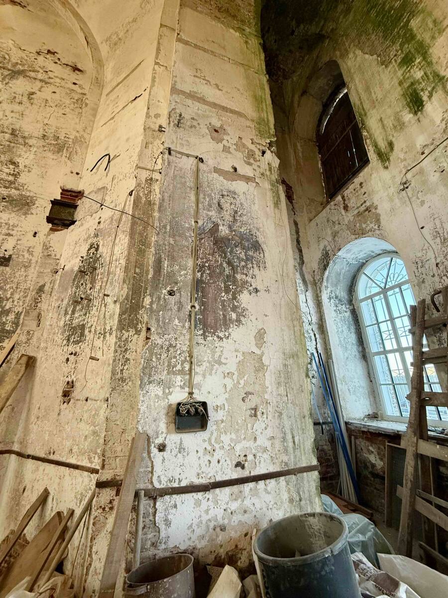 Церковь Троицы Живоначальной в Песьянке, Гатиха (Камешковский район, Владимирская область). интерьер и убранство