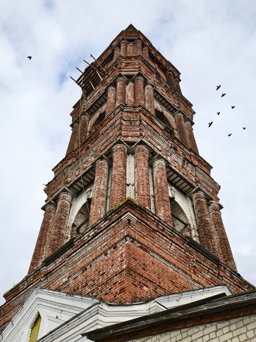 Церковь Троицы Живоначальной в Песьянке, Гатиха (Камешковский район, Владимирская область). архитектурные детали