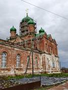 Гатиха. Троицы Живоначальной в Песьянке, церковь