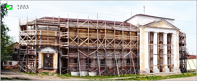 Боголюбово. Церковь Иоакима и Анны. документальные фотографии, Южный фасад