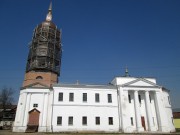 Церковь Иоакима и Анны, южный фасад.восстановленная колокольня., Боголюбово, Суздальский район, Владимирская область
