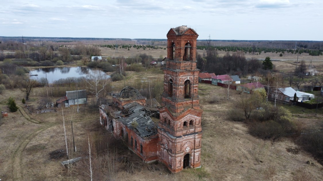 Церковь Введения во храм Пресвятой Богородицы, Леонтьево (Камешковский район, Владимирская область). фасады